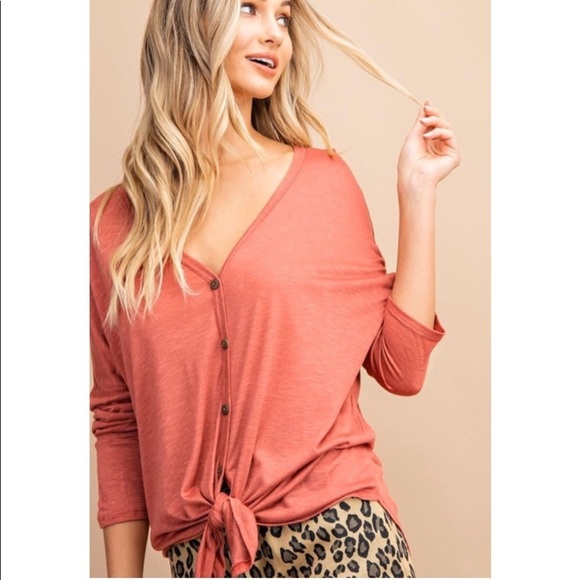 NEW! Long Sleeve Button Down! - Picture 2 of 9